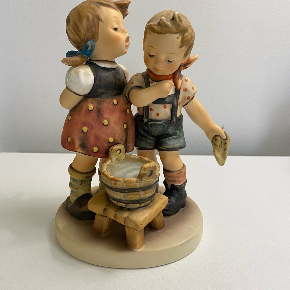 Hummel Figurine Bath Time